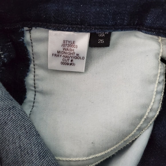 Veronica Beard Carolyn Tuxedo Stripe Jeans - Picture 6 of 6